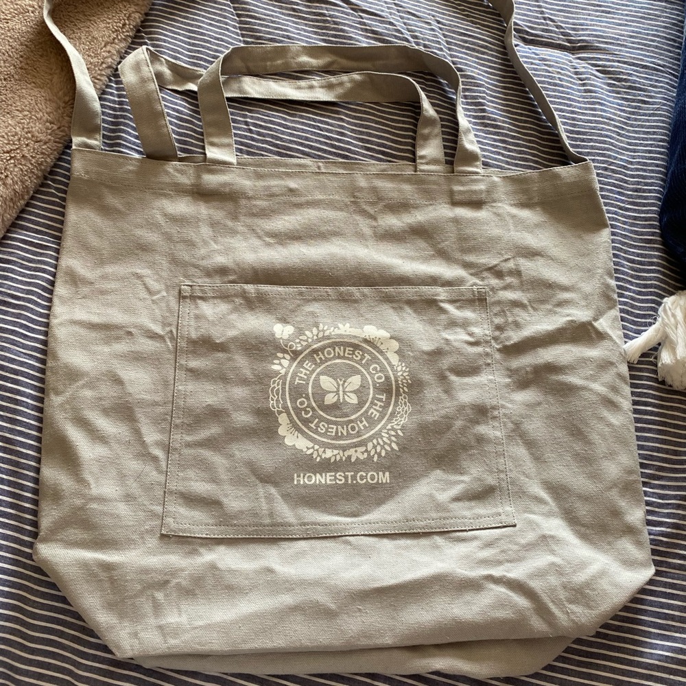 {The Honest Company} canvas shopping tote EEUC